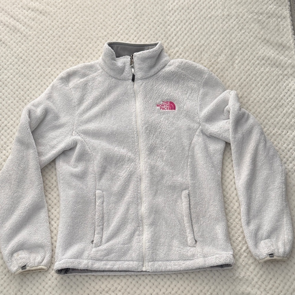 🧥🤍 Women’s The North Face Fleece Jacket, Size Small